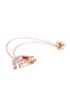 YouBella Jewellery Latest Stylish Crystal Unisex Crown Brooch for Women/Girls/Men (Silver)